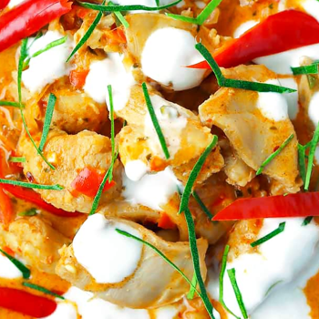 ( L )  Panang Curry.