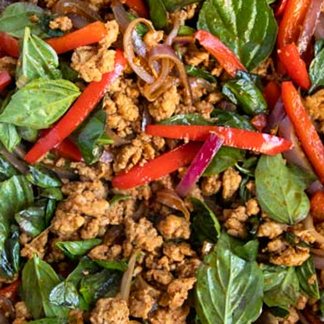 ( L )  Spicy Basil Leaf.