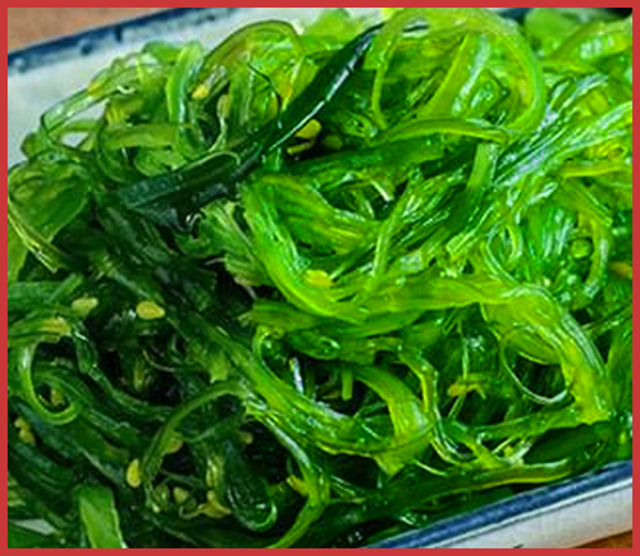 Seaweed Salad.
