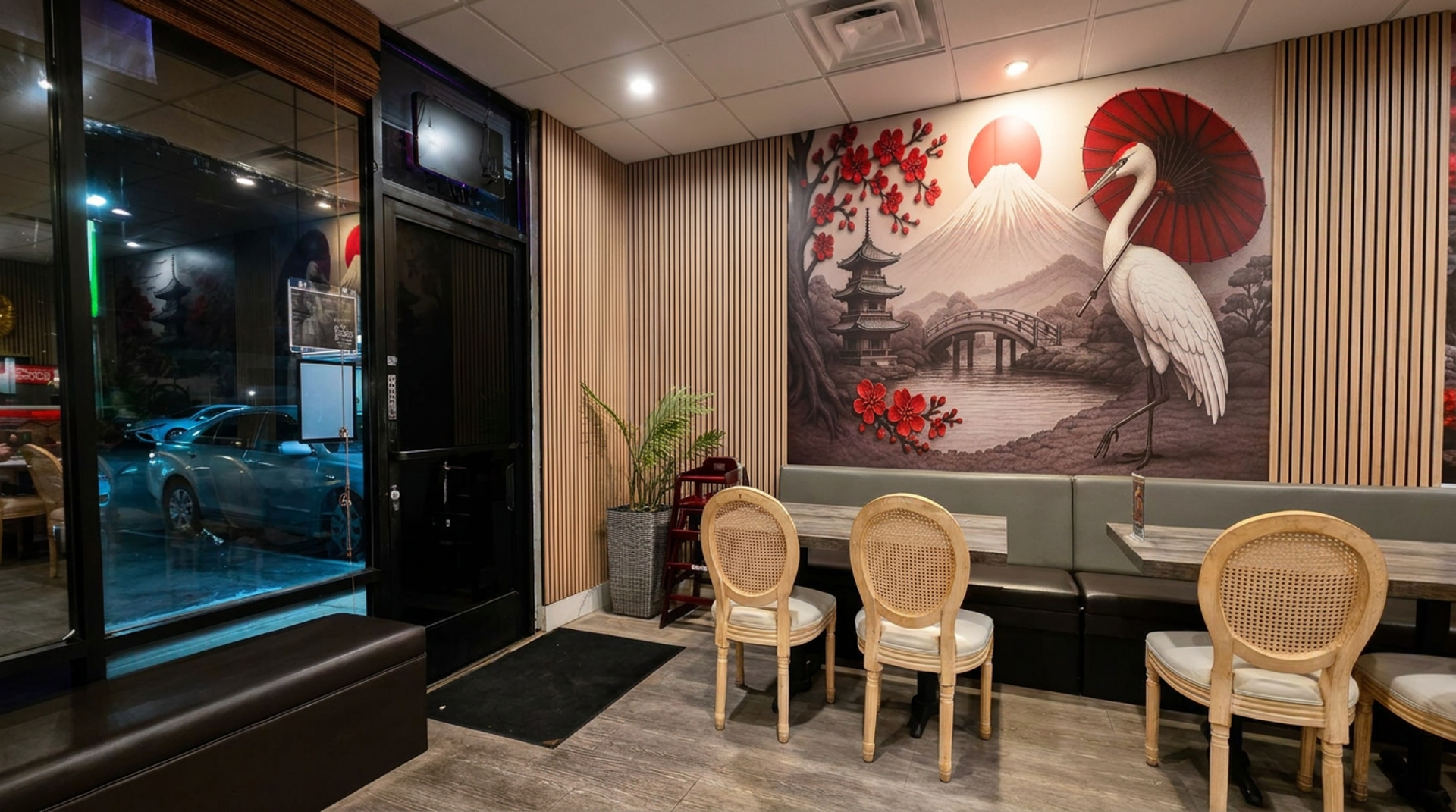 A Japanese kitchen in Canoga Park