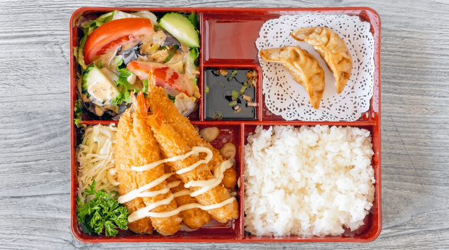 Ebi Fry Bento.