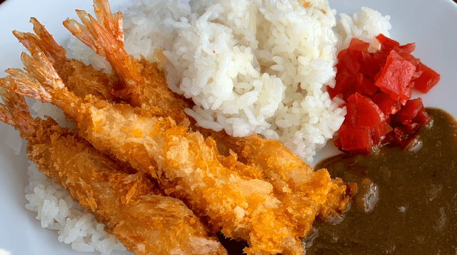 Fried Shrimp Curry